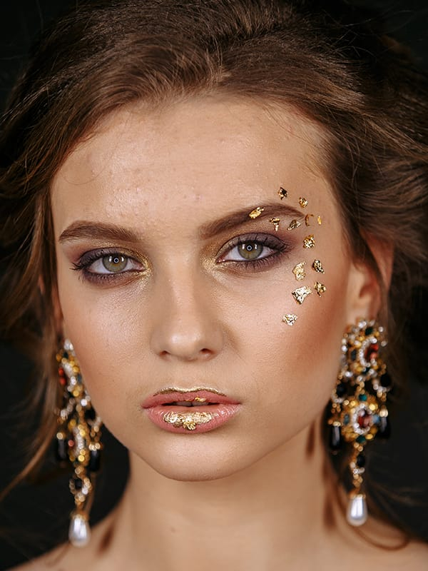 high end makeup model, High-End Retouching